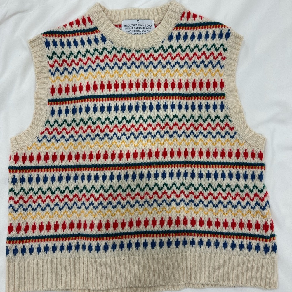 Christmas sweater vest